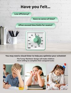 Countdown <b>Kids</b> Pomodoro Study Timer Kitchen Timer for Cooking Productivity Google Visual Timer for <b>Kids</b> - Product Image 3