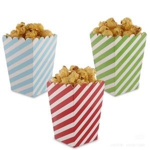 Cubo y Caja para Palomitas de Maíz de Papel Kraft Reciclable con Logotipo Personalizado, Grado Alimenticio, con Laminación Mate y Grabado en Relieve - Product Image 2