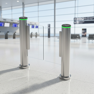 Barriera Automatica a Cilindro Oscillante per Controllo Accessi - Product Image 1