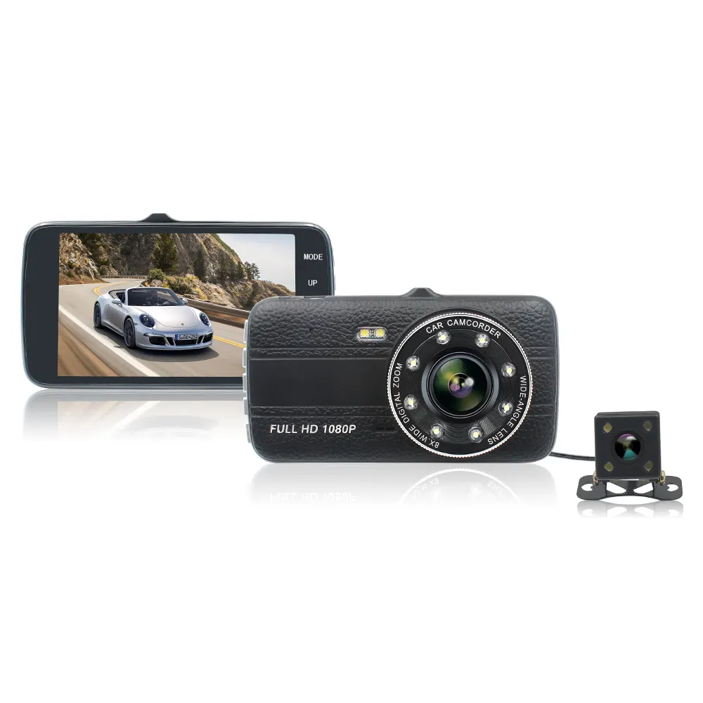 ขายร้อน4.0นิ้วมินิ Dvr บันทึกวิดีโอ HD 1080จุด Dashcam รถมินิกล่องดำ