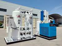 Générateur d'oxygène PSA 93% haute pureté pour l'aquaculture, les fermes piscicoles, les systèmes RAS, les usines de gaz O2 industrielles, économie d'énergie, certifié CE