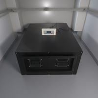 Déshumidificateur industriel 480L/D monté au plafond, sécheur d'air commercial suspendu, absorbeur d'humidité pour système d'usine