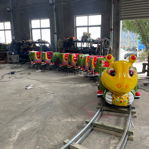 Ensemble Parc d'Attractions <span class=keywords><strong>et</strong></span> Jouets, <span class=keywords><strong>Train</strong></span> Électrique d'Extérieur à Monter avec Rails pour Enfants <span class=keywords><strong>et</strong></span> Adultes - Product Image 6