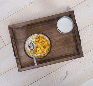 Juego de 2 Bandejas de Madera Vintage con Asas de Metal, Decoración Rústica y Elegante, Platos para Servir |   Grande: 15 - Product Image 4