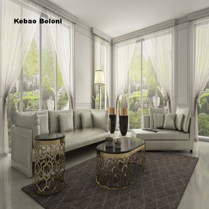 Juego <span class=keywords><strong>de</strong></span> Sofás Seccionales <span class=keywords><strong>de</strong></span> Cuero Genuino Italiano <span class=keywords><strong>de</strong></span> Lujo Moderno para Sala <span class=keywords><strong>de</strong></span> Estar, Sofá Modular <span class=keywords><strong>de</strong></span> Diseño <span class=keywords><strong>de</strong></span> Alta Gama para Uso en el Hogar o Hotel - Product Image 2