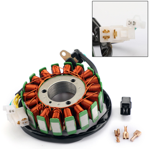 Bobine de stator de moto Areyourshop 18 pôles pour <span class=keywords><strong>Suzuki</strong></span> SV650 S ABS 2003-2012 DL650 ABS <span class=keywords><strong>V</strong></span>-<span class=keywords><strong>Strom</strong></span> <span class=keywords><strong>650</strong></span> 2004-2016 Accessoires de moto - Product Image 2