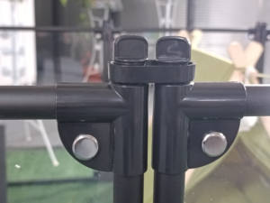 Parc pour chien pliable en acrylique respirant avec fermeture à bouton, taille et couleur personnalisables, enclos d'exercice pratique - Product Image 5