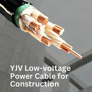 Heavy-Duty yjv22 bọc thép điện áp thấp cáp điện, 5 lõi, 99.9% đồng nguyên chất, xlpe/PVC, băng thép bọc thép, CCC ISO đã được phê duyệt - Product Image 1