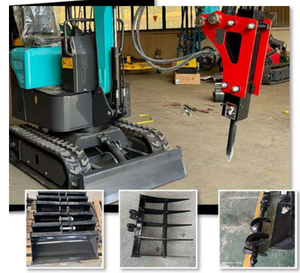 Miniexcavadora Caterpillar 95% Nueva con Orugas de Goma y Brazo Excavador, Usada en Agricultura, en Venta - Product Image 2