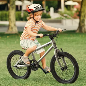 VTT pour enfants en alliage d'aluminium 20 22 24 pouces avec pneu neige OEM bmx vélo fourche suspendue VTT vélo pour adulte