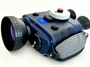 Binocolo Termico Multifunzionale Portatile con Telemetro <span class=keywords><strong>Laser</strong></span> Non Raffreddato, Visione Notturna e Portata Oltre 5km per Caccia all'Aperto - Product Image 4