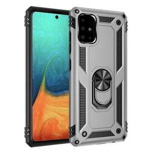 Metallo Magnetico Auto Anello di Supporto Per Samsung <span class=keywords><strong>Galaxy</strong></span> A51 Coque Per Il Caso di Samsung <span class=keywords><strong>Galaxy</strong></span> <span class=keywords><strong>a71</strong></span> A515 A715 Della Copertura Posteriore - Product Image 3