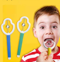 Dispositivo de entrenamiento de la lengua - ejercicio para la pronunciación y flexibilidad de los músculos orales de los niños - lengua grande - entrenamiento de flexibilidad