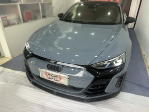 Kit carrosserie avant en fibre de carbone sèche de haute qualité pour <span class=keywords><strong>Audi</strong></span> E-tron GT, style F, pour un look amélioré de votre véhicule - Product Image 3