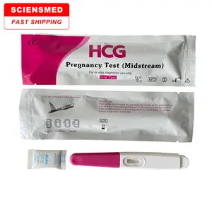 Free shipping HCG Pregnancy Test Midstream Vitro Diagnostic Use Urine Rapid Test Kits