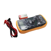 XL830L multimeter genggam digital, lampu belakang LCD portabel deteksi tegangan AC /DC
