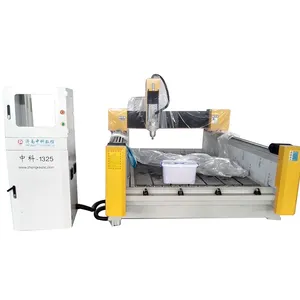 Máquina de grabado de piedra 3D CNC, 1300x2500mm, moldura de mármol