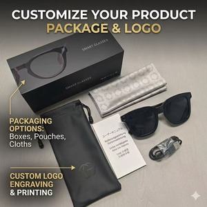 Lunettes Intelligentes IA Personnalisables Direct Usine, Étanches IP67, Photochromiques, Capture Vidéo 4K, Lecteur de Musique, <span class=keywords><strong>Application</strong></span> Intégrée - Product Image 6