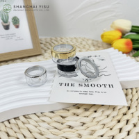 Conteneurs portables vides transparents 3g Pot de crème pour le visage de 5 grammes Pot cosmétique en plastique de voyage Pots pour poudre libre