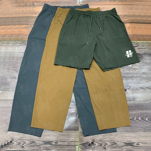 Pantalones cortos de senderismo personalizados al por mayor, de alta calidad, ligeros, de 150 g/m², de secado rápido, con cordón en la cintura, tipo cargo, para hombre - Product Image 5