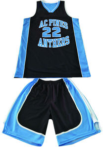 Мужская двусторонняя баскетбольная форма с градиентным камуфляжным принтом, с возможностью нанесения имени и номера - Product Image 2