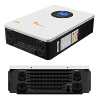 Convertisseur solaire hybride Sunboost 6,2 kW à onde sinusoïdale pure, monophasé, 48 V, chargeur MPPT 3,6 kW 5,5 kW, 120 V 240 V, montage mural