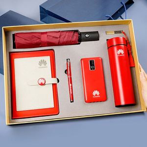 Luxury <b>Gift</b> Business Men <b>Gift</b> Set 5 in 1 for Promotional <b>Gifts</b> Sets Included Bag <b>Box</b> Notebook Pen and Bottle Power Bank - Product Image 4