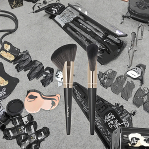 แปรงแต่งหน้าแบบ Private Label สำหรับปัดแก้ม ไฮไลท์ และคอนทัวร์ ขนแปรงไนลอน - Product Image 3