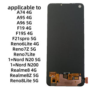 อะไหล่หน้าจอโทรศัพท์มือถือจอ OLED สำหรับ A74 4G 95 4G 96 5G F19 4G 19S 4G <span class=keywords><strong>Reno7Z</strong></span> 5G 7Lite Realme8Z 5G 8Lite5G 5g - Product Image 2
