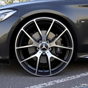 ล้ออัลลอยด์อะลูมิเนียมฟอร์จ GPW สีดำเงา ขนาด 18-20 นิ้ว 5x112 PCD ใหม่ สำหรับ F8x ซีรีส์ 3/4/5 M2/M3/M4 - Product Image 1