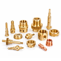 Piezas Mecanizadas de Latón CNC Personalizadas, Componentes Torneados de Alta Precisión para Válvulas de Plomería, Conexiones Neumáticas, Conectores de Instrumentos