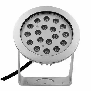 Air laut 72W/96W RGBW 4in1 LED DMX512 kontrol Multi warna lampu LED bawah air mengambang