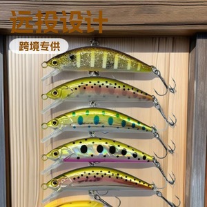 Hoogwaardige Luya Bait Elf Submerged Minnow 46mm 54mm <span class=keywords><strong>4Stream</strong></span> Forel Micro Aas Zeevissen Hard Aas Gesimuleerd Vislok - Product Image 3