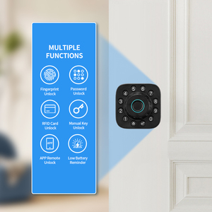 Oyo Ce Rohs Bắc Mỹ Châu Âu Chốt Cửa Kỹ Thuật Số Khóa Thông Minh Khóa Với Vân Tay Điện Mật Khẩu Khóa Cho Nhà Cửa - Product Image 3