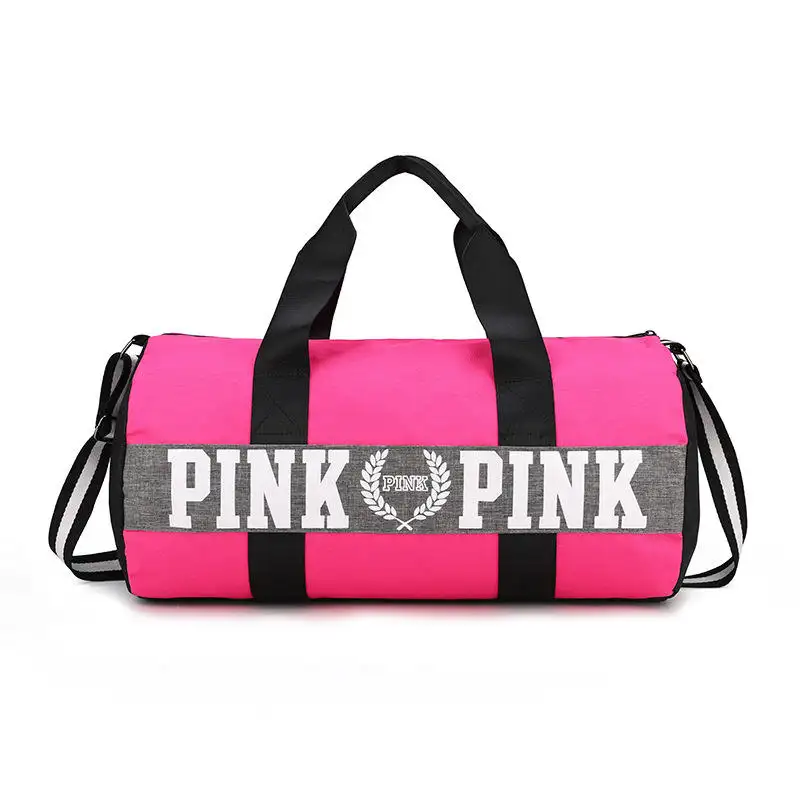 2023 Women Female Low Prices Small Ladies Printed Hand 40L 80L Nylon Sport Weekender Duffle Bag Travel Bag For Gym Travel