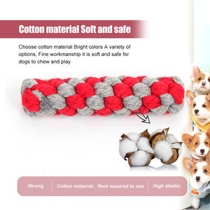 Özel boyut no-toksik diş boresıkıntı pamuk halat köpek köpek oyuncak oyna - Product Image 2