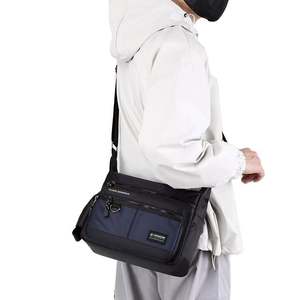 New Men's Trendy PU <b>Crossbody</b> Shoulder <b>Bag</b> Casual Sports <b>Waterproof</b> Durable Niche Design - Product Image 3