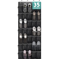 Sac de rangement suspendu à 35 poches pour porte, organisateur multi-couches en maille pour chaussures – Offre Spéciale