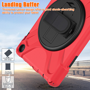 Custodia robusta resistente con cinturino per Amazon Fire HD 8 2024 13a generazione per bambini custodia protettiva per Tablet costruita con tracolla - Product Image 2