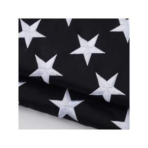 Bandiera della Linea Blu Sottile di Qualità Superiore per Forze dell'Ordine, Dimensioni Personalizzate, Stile Volante, Stelle Stampate in Letterpress, Ottone - Product Image 5