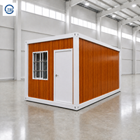 Maison conteneur modulaire préfabriquée à deux étages, grande taille, en acier, étanche, finition grain de bois moderne, la plus vendue