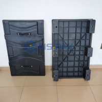 Conteneur de palette en nid d'abeille en PP pliable de 1200*800 mm, robuste, boîte KTP pour l'emballage logistique des pièces automobiles