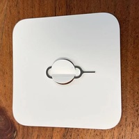 Aiguille de retrait de carte, Aiguille de réinitialisation, Outil de retrait de carte creux à extension, Accessoires pour téléphone, Emballage en carton