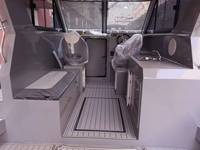 Bateau de pêche professionnel de 11 m en aluminium, bateau commercial avec moteur hors-bord