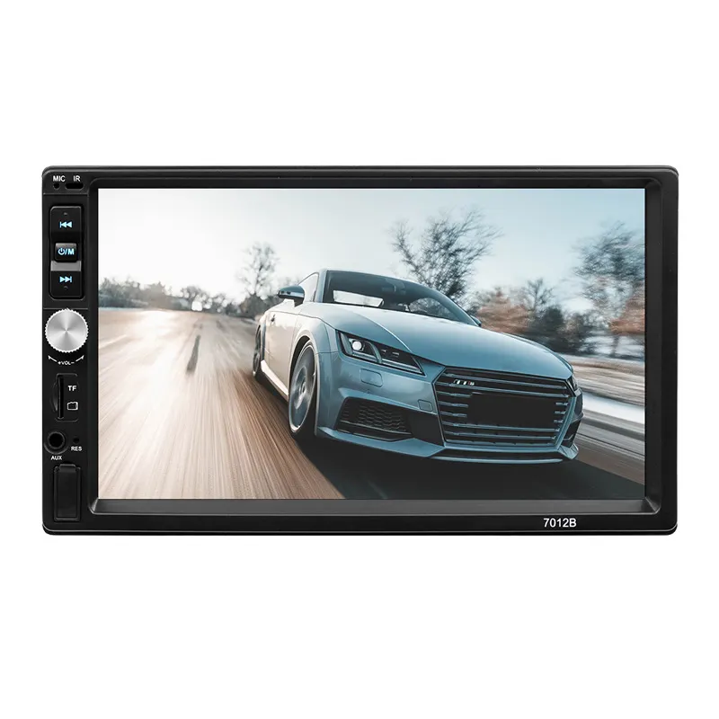 Универсальный автомобильный 7-дюймовый автомобильный аудиоплеер для вызова автомобиля Mp5 плеер комплект с дисплеем Автомобильный Dvd-плеер Carplay