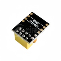Papan adaptor ESP01/01S, adaptor papan sirkuit ESP8266 ESP01 ESP01S tanpa Solder