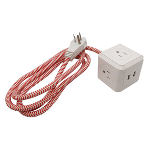 Kabel Ekstensi Daya AC Pekerjaan Berat AS, 74100 12/3 100 Kaki SJTW Kuning - Product Image 5