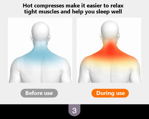 Masseur de massage chauffant pour le cou, les épaules, la taille et le corps entier, pour voiture et maison, avec fonction chaise et couverture, vente en gros - Product Image 4