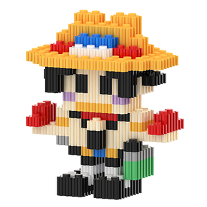 Trẻ em ngày Quà Tặng 3D phim hoạt hình khối đồ chơi mini hạt khối trang trí sáng tạo khối xây dựng đồ chơi - Product Image 4