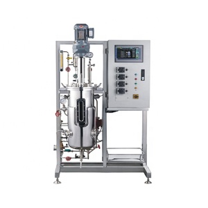 Pilot Glass Stainless Steel Sewage Compost Yeast <strong>Fermenter</strong> <strong>Bioreactor</strong> for Food Waste - Product Image 4